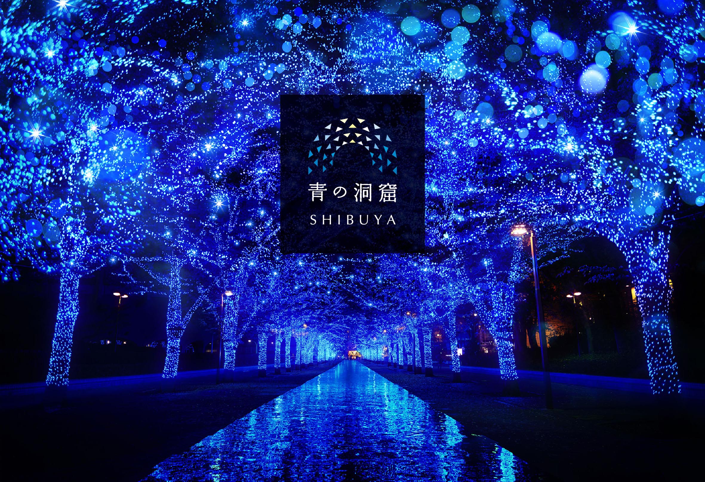 澀谷冬季藍色點燈活動-青之洞窟2018