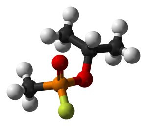 沙林分子模型