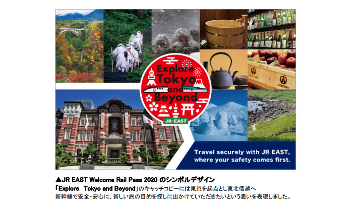 「JR EAST Welcome Rail Pass 2020」鐵道周遊券終於發售！非日本護照即可購買