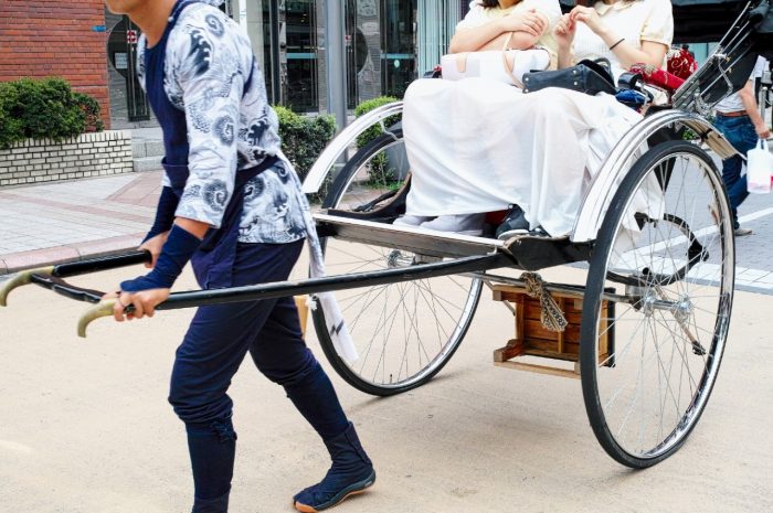 外國人想知道的日本：淺草的人力車
